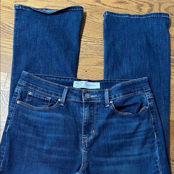 Signature Levi Strauss Midrise Bootcut Blue Women's Jeans 29/32 - Picture 6 of 8